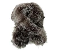 Oxxggkao Sciarpa invernale confortevole con design incrociato in peluche, sciarpa elegante per pelli sensibili, sciarpa multiuso per la famiglia, La vera natura di b, Taglia unica
