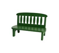 Oxxggkao Sedia classica in legno per casa delle bambole modello statuetta per giardino cortile scena paesaggio mestiere modello progetto puntelli scena in miniatura accessori