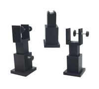 Oxxggkao Set di 3 alzate ergonomiche per laptop, antiscivolo, altezza regolabile, supporto per display secondario, supporto ergonomico per laptop