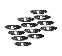 Oxxggkao Set di elementi di fissaggio sicuri per lampade da parete multiuso a prova di sistemi di supporto per montaggio in cortile clip a timpano