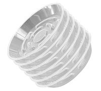 Oxxggkao Sottovaso stabile per piante di piccole dimensioni e vasi grandi, resistente all'acqua e ai graffi, design decorativo trasparente