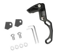 Oxxggkao Staffa per letto in metallo, piastra regolabile verticale, finitura anticorrosione, montaggio silenzioso senza attrezzi, guida catena per biciclette da letto in tutto il mondo