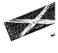 Oxxggkao Stampa laterale retroilluminato Keycap 74Pcs Profilo Originale Objection Sostenuto per 60 61 65 67 68 Tastiere Meccaniche Keycaps Meccanici