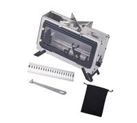 Oxxggkao Stufa a legna versatile per esterni con resistente alle alte temperature per calore e preparazione degli alimenti, dimensioni da viaggio