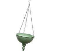 Oxxggkao Supporto decorativo per piante in metallo, semicerchio, da appendere, per casa, giardino, decorazione da parete, secchio decorativo per fiori