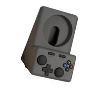 Oxxggkao Supporto di ricarica a tema console per smartwatch con design stabile e base integrata per la gestione dei cavi della stazione