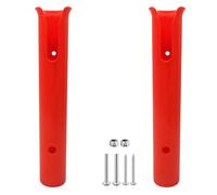 Oxxggkao Supporto per canna da pesca a parete con viti Organizzatori di stoccaggio per pesca e rack da pesca con montaggio laterale per barca