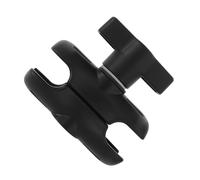 Oxxggkao Supporto per tablet per supporto a da 2, 25 pollici, staffa nera per display del veicolo per navigazione nella cabina del carrello elevatore, supporto per schermo a base aperta con manopola