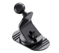 Oxxggkao Supporto regolabile per bocchetta dell'aria dell'auto con testa da 17 mm per dispositivo mobile posizionamento stabile del telefono durante l'azionamento, clip antiscivolo per cruscotto