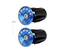 Oxxggkao Tappi terminali colorati per manubrio di biciclette, a prova di perdite, compatibilità con bici piegate da strada