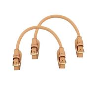 Oxxggkao Tracolla corta in poliuretano, alla moda, regolabile, progettata per spostamenti quotidiani e riunioni sociali da donna, Colore carne.