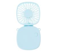 Oxxggkao Ventilatore portatile pieghevole ricaricabile piccola tasca con 3 velocità USB per ufficio esterno interno tasca vento