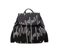 Oxxggkao Zaino compatto da atletica con scomparto per notebook e sistema immunitario per il piano immunitario dell'acqua, imbottitura per viaggi quotidiani, Nero , Small