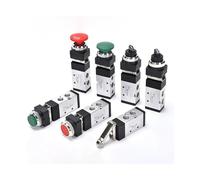 OXXNWJTIM 1 pz valvola Meccanica pneumatica 2 Posizioni Manuale a 5 Vie Interruttore Aria di Controllo Pulsante momentaneo(MV522EB)