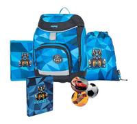 OXY BAG Sherpy - Set di borse da scuola per bambini 1-3° grado, Robot