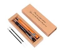 OXYEFEI Penne a Sfera Personalizzata, con Punta Dello Stilo Set, Penna Regalo personalizzate con Inchiostro Nero per Messaggio, Laurea, Compleanno, Anniversario (Stile 4)