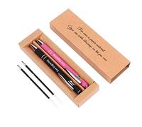 OXYEFEI Penne a Sfera Personalizzata, con Punta Dello Stilo Set, Penna Regalo personalizzate con Inchiostro Nero per Messaggio, Laurea, Compleanno, Anniversario (Stile 5)