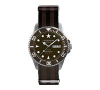 Oxygen Diver 44 - Orologio da uomo analogico al quarzo, in nylon, marrone EX-D-GRI-44-BLBR