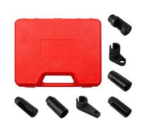 Oxygen Sensor Socket Kit - Automotive Removal Installation Tool | Chrome Vanadium Steel Construction supports high torque durability for garage workshop vehicle maintenance repair tasks compatibility