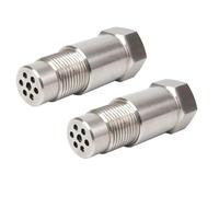 Oxygen Sensore Adattatore Distanziatore Sensore O2 Catalizzatore Piccolo M18X1.5 Adattatore Distanziatore Sensore 2 Pezzi Spia Motore Di Controllo CEL Lambda Sensor