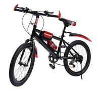 Oxylonty DioPaiB Bicicletta da mountain bike da 20 pollici, per ragazzi e ragazze, in acciaio al carbonio, da uomo, per bambini, con portabicchieri e parafanghi, bici da corsa, per adulti, mountain