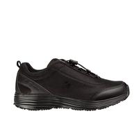 Oxypas Safety Jogger - Allenatore di sicurezza da donna - Maud - comodo, resistente alle rutch e con lacci elastici, nero EU 40