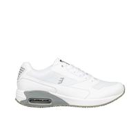 Oxypas Safety Jogger Scarpe da Lavoro da Uomo 43 EU - Justin - Sneakers da Lavoro ultraleggere, Allenatore di Sicurezza Antiscivolo, Ideali per ospedali, Sanitari, Cucina e Pulizia, Grigio Chiaro
