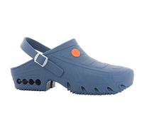 Oxypas Scarpe da lavoro da donna, antistatiche e antiscivolo, scarpe antinfortunistiche da uomo, zoccoli leggeri per l'uso in medicina, cura e gastro, antibatteriche, ossiclog, blu navy 37/38 EU