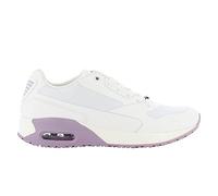 Oxypas Scarpe da lavoro Ela, antistatiche (ESD), in pelle, da donna, in molti colori, Bianco viola., 40 EU