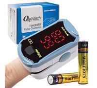 OxyWatch Fingertip Pulse Oximeter | Compact & Easy To Use | Blood Oxygen Saturation & Heart Rate Monitor