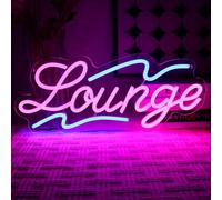 OYCGZV Segno al neon del salone Segno al neon blu rosa per la decorazione della parete Segno al neon della luce della parete Led per la casa Bar Sala di riposo Hotel Ufficio Store Salone di bellezza