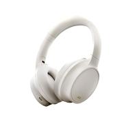 OYEALEX Cuffie over-ear con cancellazione attiva del rumore, cuffie wireless Bluetooth con microfono, bassi profondi, pieghevoli, comode cuffie per viaggio/ufficio/casa (bianco)