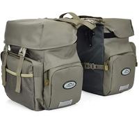 Oyh Borsa da Bicicletta Paier, Portapacchi Posteriore Borsa da Bici 50 L Borsa da Bici Borsa Portapacchi Regolabile Borsa da Bici Impermeabile di Grande capacità 600d, Grey, 53 * 33 * 35 cm