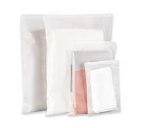 OYIWINMI 25 sacchetti con zip grandi, 40 x 30 cm, riutilizzabili con cerniera, sacchetti di plastica, per vestiti, biancheria intima, asciugamani, scarpe, cosmetici