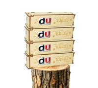OYIWINMI 4 confezioni regalo di ringraziamento piccolo, in legno di cioccolato, regalo di ringraziamento per mamma papà educatore migliore amica