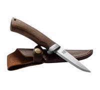 Oyo Dovre Knife con fodero in pelle, coltello da trekking, marrone Onesize Brown