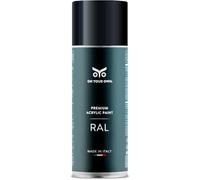 OYO - Spray Vernice Acrilica Nero Satinato 400ml per Progetti Fai-da-Te - Bomboletta Spray per Uso Multiplo (1, RAL 9005) - On Your Own