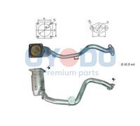 Oyodo 10N0038-OYO Catalizzatore Marmitta catalitica per CITROËN XSARA (N1) Euro