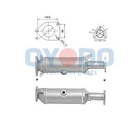 Oyodo Catalizzatore Adatto A per Honda Accord VII CL 2.0 CM Con gli Accessori