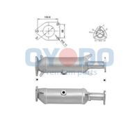 Oyodo Catalizzatore Adatto Per Honda Accord VII CL 2.0 CM Con Componenti