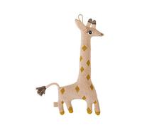 OyOy Mini Darling Cushion Baby Guggi Giraffe - Cuscino di peluche per bambini e peluche - Cotone 15 x 32 cm