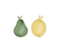 OYOY Mini - Set di 2 Ciotole per Snack al Limone e Pera (M107409)