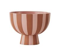 OYOY Toppu Mini Bowl Caramel/Rose - Piccola ciotola decorativa in ceramica, Ø 12 x A 10 cm, Rosa/Caramello