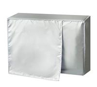 Oyria Copri condizionatore d'Aria per l'inverno Esterno Copri climatizzatore Antipolvere Resistente al Sole per Protezione antigelo Resistente all'Acqua Durevole per la casa 3 Dimensioni