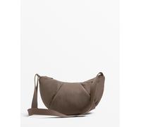 OYSHO - Borsa a tracolla piccola color talpa trapuntata-Neutro M