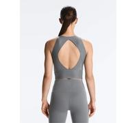 OYSHO - Perfect-adapt - Top senza maniche blu nebbia S