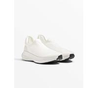 Oysho - Scarpe da corsa bianche senza lacci per principianti-Bianco 40