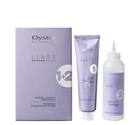 Oyster Cosmetics Lisse System Kit Professionale con Sistema Stirante, Liscio Permanente, 200 ml