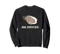 Oyster Lover National Oyster Day Amante del pesce di ostriche crude Felpa
