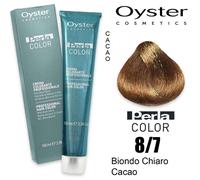 PERLACOLOR Professionale 8-7 Biondo Chiaro CACAO Colorazione capelli